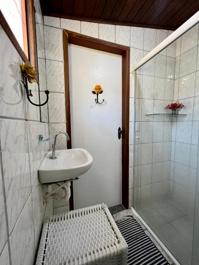 Casa verde no centro de Paraty Araquari Exterior foto